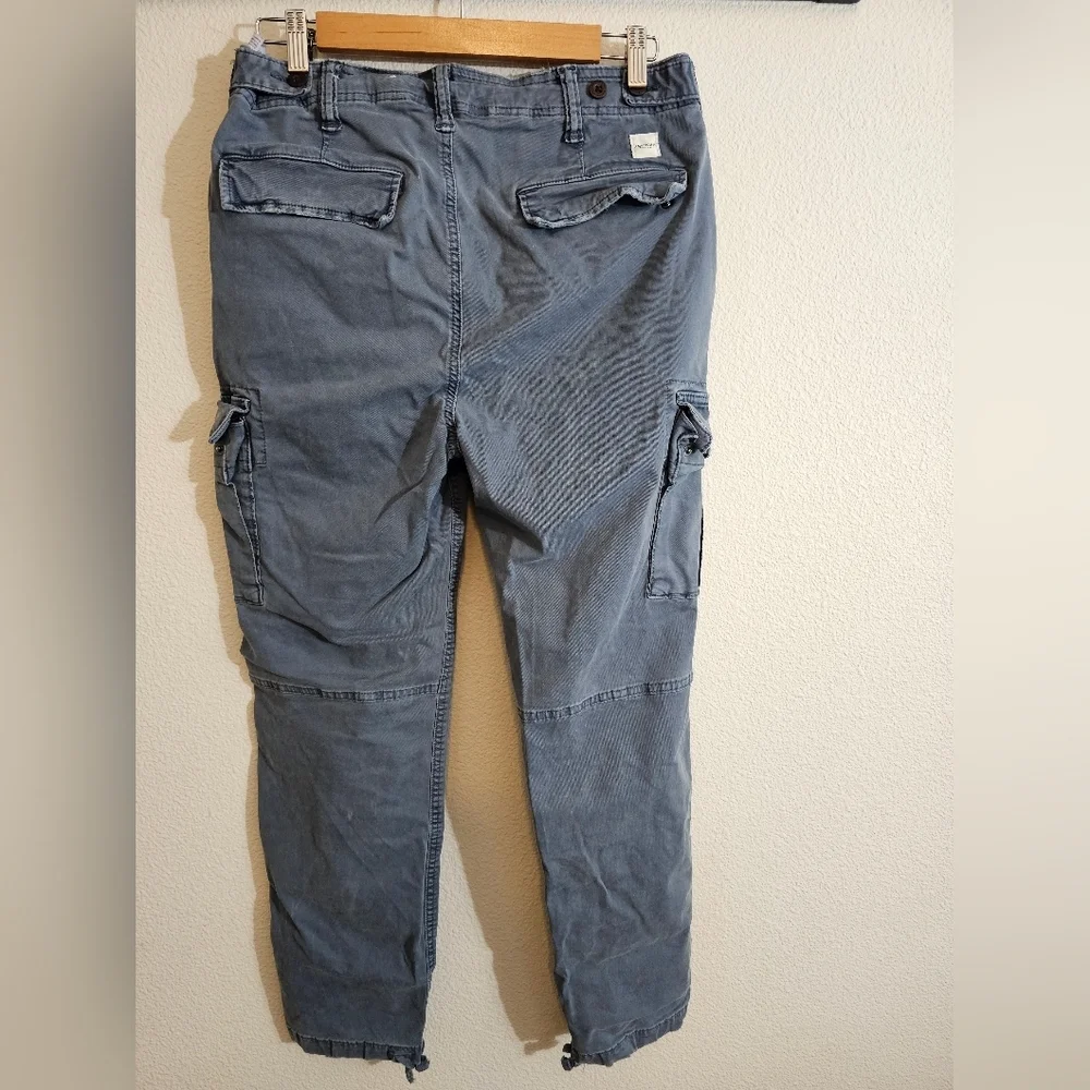 American Eagle Outfitters Blue Cargo Pants